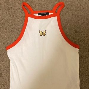 forever 21 butterfly top